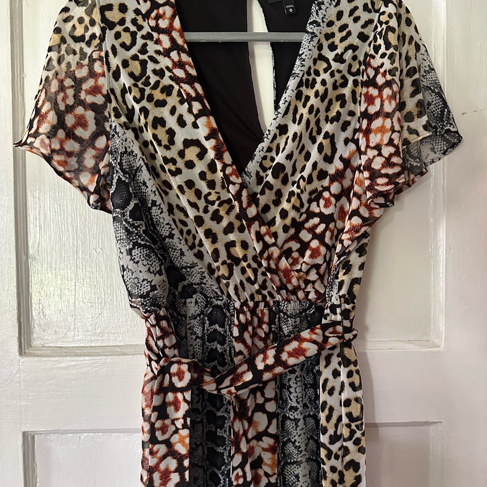 Animal Print jumpsuit